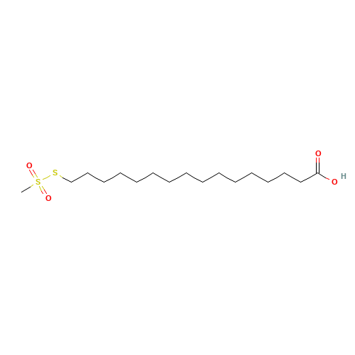 16-Methanethiosulfonyl Hexadecanoic Acid (CAS: 887406-81-7) - Related Chemical Product
