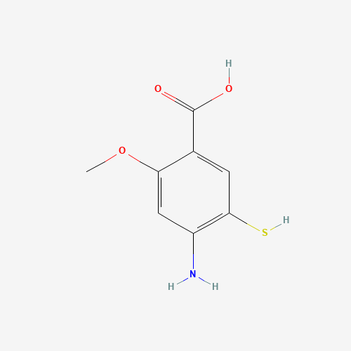 2-Methoxy-4-amino-5-mercaptobenzoic Acid (CAS: 59168-57-9) - Related Chemical Product