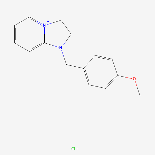 1-(4-Methoxybenzyl)-2,3-dihydroimidazo[1,2-a]pyridin-1-ium Chloride (CAS: 63111-29-5) - Related Chemical Product