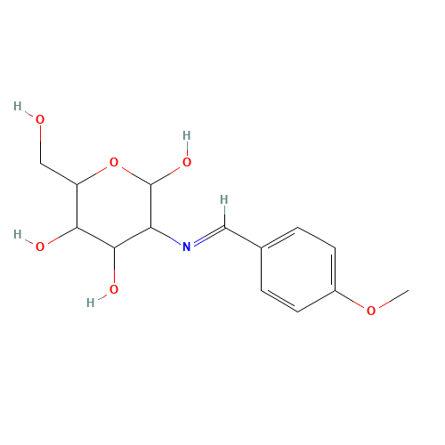 2-(4-Methoxybenzylidene)imino-2-deoxy-D-glucopyranose (CAS: 51471-40-0) - Related Chemical Product