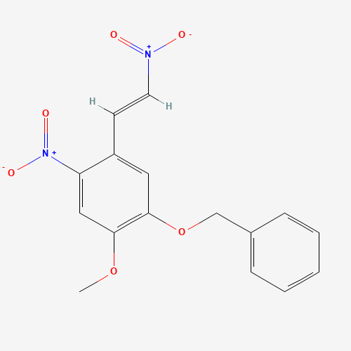 4-Methoxy-5-benzyloxy-2,b-dinitrostyrene (CAS: 4775-68-2) - Related Chemical Product