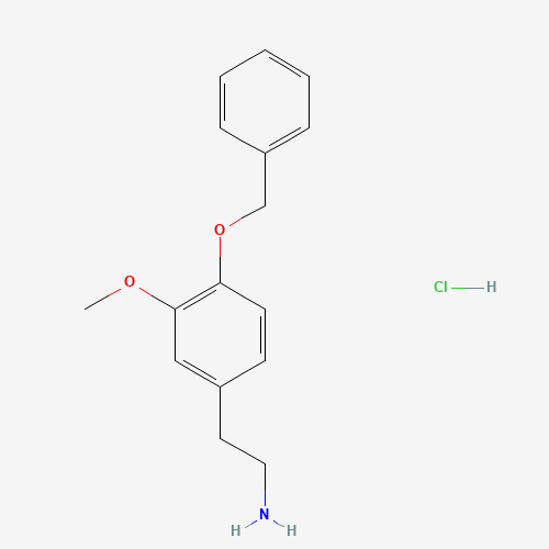 3-Methoxy-4-(benzyloxy)phenethylamine (CAS: 1860-57-7) - Related Chemical Product