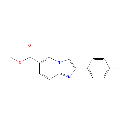 6-(Methoxycarbonyl)-2-(4-methylphenyl)imidazo[1,2-a]pyridine (CAS: 917252-78-9) - Related Chemical Product