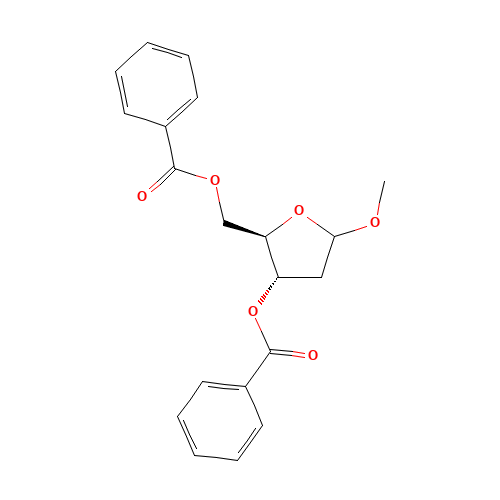 1-Methoxy-2-deoxy-3,5-di-O-benzoylribofuranose (CAS: 108647-88-7) - Related Chemical Product