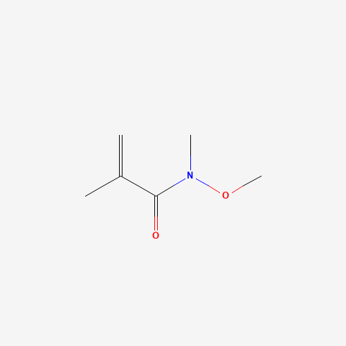 N-Methoxy-2,N-dimethylacrylamide (CAS: 132960-14-6) - Chemical Structure and Molecular Formula 