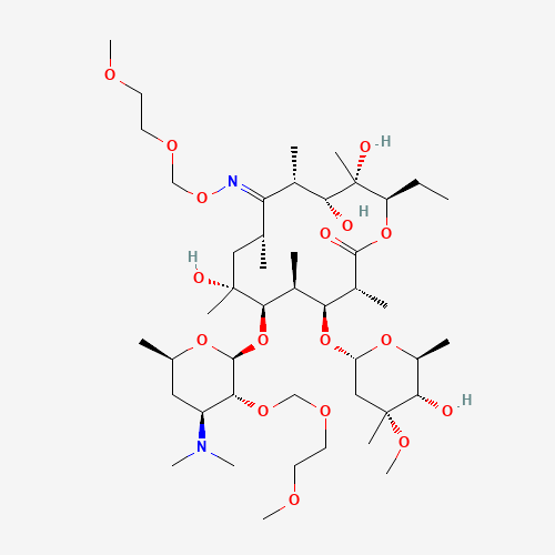 2'-O-[(2-Methoxyethoxy)methyl] Roxithromycin (CAS: 425365-66-8) - Related Chemical Product