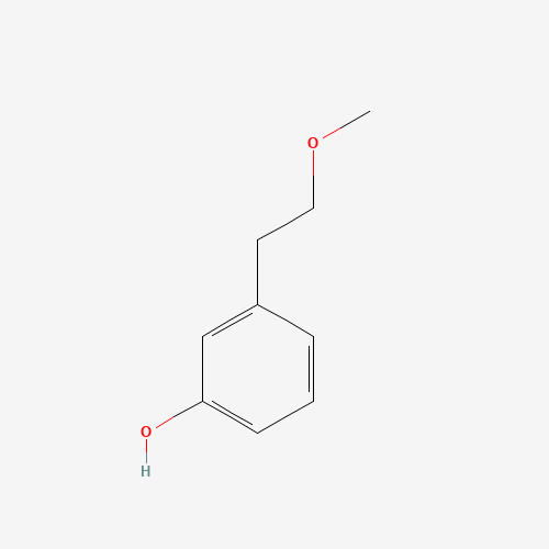 3-(2-Methoxyethyl)phenol (CAS: 32846-01-8) - Chemical Structure and Molecular Formula 