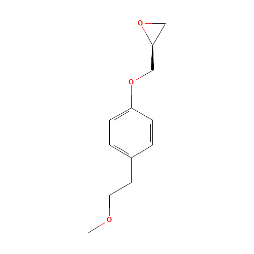 (S)-3-[4-(2-Methoxyethyl)phenoxy]-1,2-epoxypropane (CAS: 105780-38-9) - Related Chemical Product
