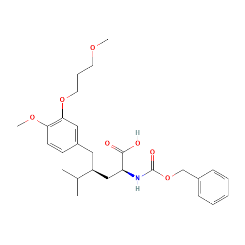 (aS,γS)-4-Methoxy-3-(3-methoxypropoxy)-γ-(1-methylethyl)-a-[[(phenylmethoxy)carbonyl]amino]benzenepentanoic Acid (CAS: 900811-41-8) - Related Chemical Product