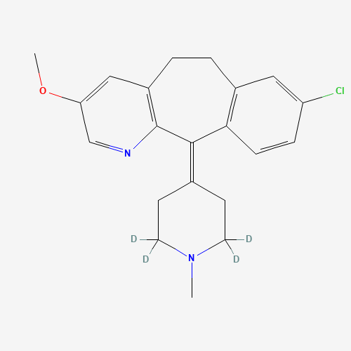 3-Methoxy-N-methyldesloratadine-d4 (CAS: 1189445-21-3) - Related Chemical Product