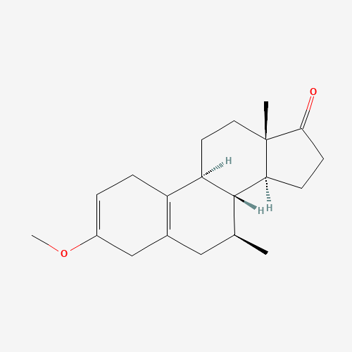 3-Methoxy-7b-methyl-estra-2,5(10)-dien-17-one (CAS: 32297-43-1) - Chemical Structure and Molecular Formula 
