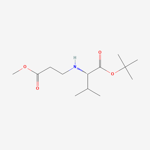 N-(3-Methoxy-3-oxopropyl)-L-valine tert-Butyl Ester (CAS: 192725-86-3) - Related Chemical Product