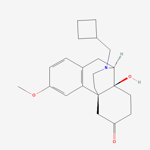 (-)-3-Methoxy-6-oxo Butorphanol (CAS: 67753-29-1) - Chemical Structure and Molecular Formula 