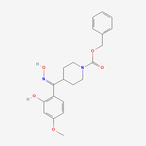 (E)-2-(5-Methoxy)phenol 4-(N-Benzyloxycarbonyl)piperidinyl-methanone Oxime (CAS: 84163-47-3) - Related Chemical Product