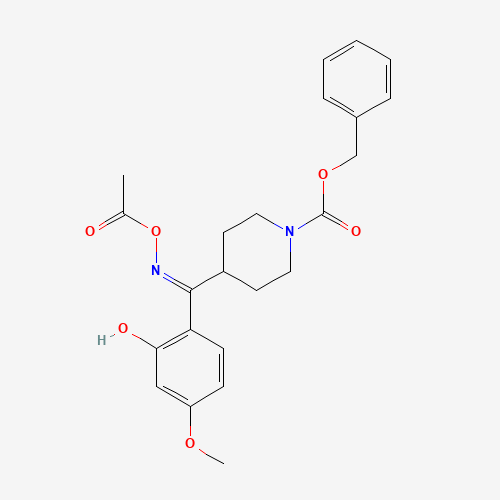 (E)-2-(5-Methoxy)phenol 4-(N-Benzyloxycarbonyl)piperidinyl-methanone O-Acetyl Oxime (CAS: 84163-48-4) - Related Chemical Product