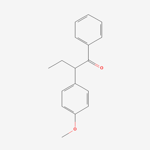 2-(p-Methoxyphenyl) (CAS: 35258-39-0) - Chemical Structure and Molecular Formula 