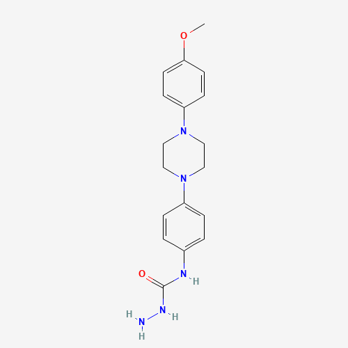 4-{[4-(4-Methyloxy-phenyl)-piperazin-1-yl]-phenyl}-hydrazinecarboxamide (CAS: 74852-89-4) - Related Chemical Product