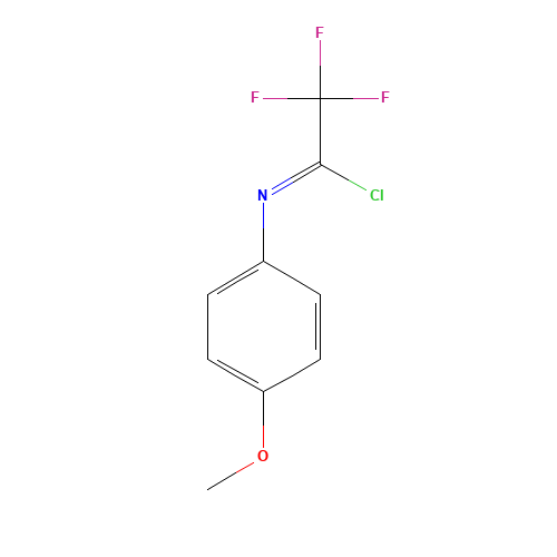 N-(4-Methoxyphenyl)trifluoroacetimidoyl Chloride (CAS: 75999-66-5) - Related Chemical Product