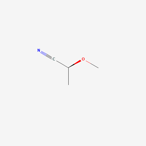 (S)-(-)-2-Methoxypropionitrile (CAS: 64531-49-3) - Chemical Structure and Molecular Formula 