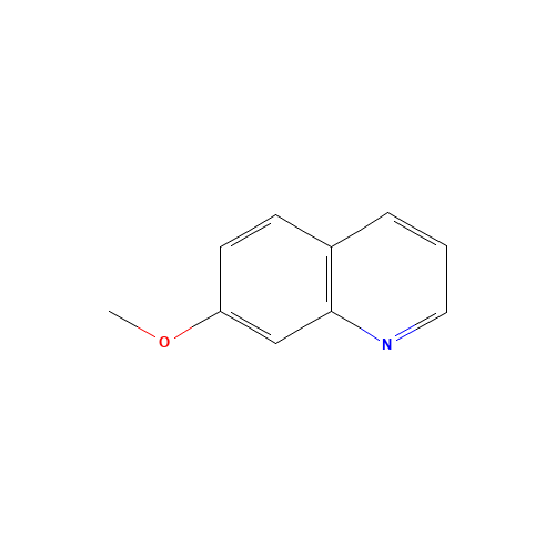 7-Methoxyquinoline (CAS: 4964-76-5) - Chemical Structure and Molecular Formula 