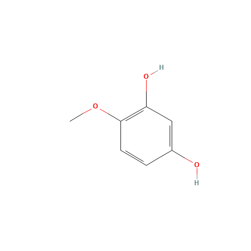 4-Methoxyresorcinol (CAS: 6100-60-3) - Chemical Structure and Molecular Formula 