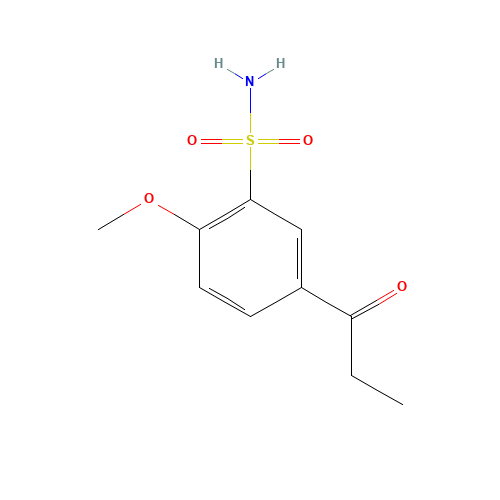 1-(4'-Methoxy-3'-sulfonamidophenyl)-1-propanone (CAS: 1076198-44-1) - Related Chemical Product