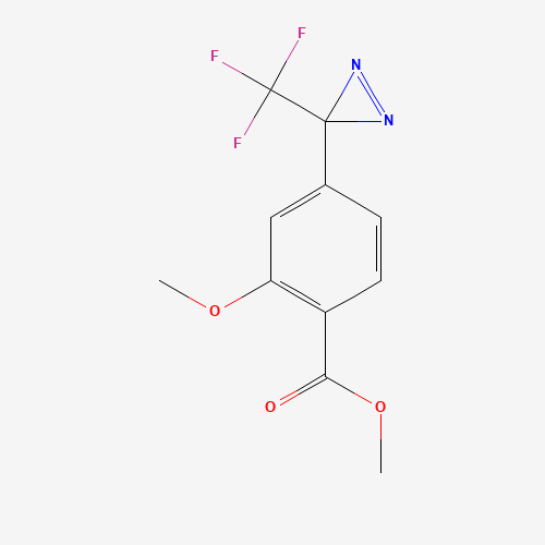 2-Methoxy-4-[3-(trifluoromethyl)-3H-diazirin-3-yl]benzoic Acid, Methyl Ester (CAS: 154187-50-5) - Related Chemical Product