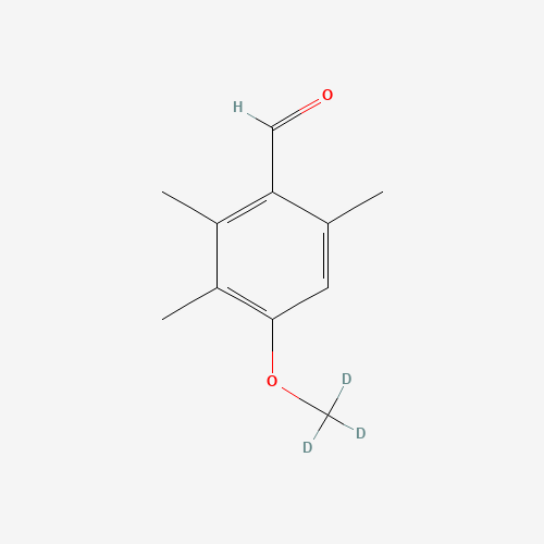 4-Methoxy-2,3,6-trimethylbenzaldehyde-d3 (CAS: 1216683-89-4) - Related Chemical Product