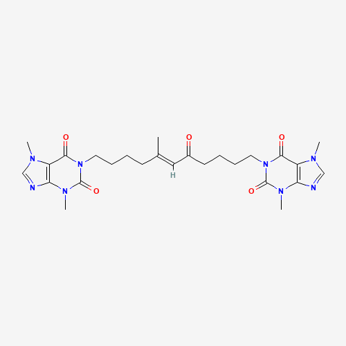 1,1'-[(5E)-5-Methyl-7-oxo-5-undecene-1,11-diyl] Bis (CAS: 874747-30-5) - Chemical Structure and Molecular Formula 