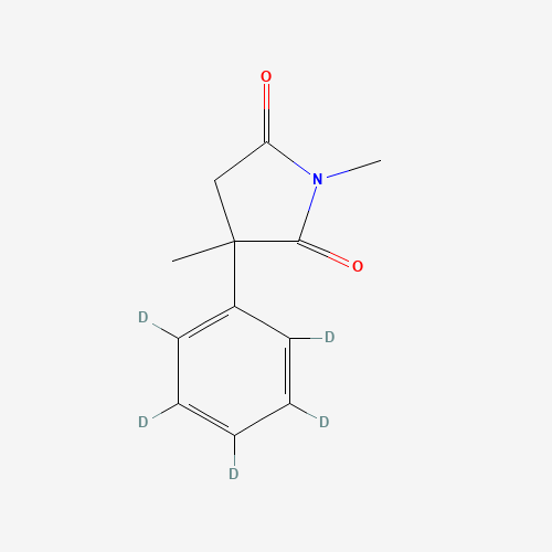 Methsuximide (CAS: 1189980-63-9) - Chemical Structure and Molecular Formula 