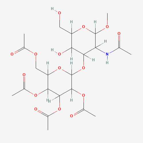 Methyl 2-Acetamido-2-deoxy-O-[?-D-(2,3,4,6-tetraacetyl) galactopyranosyl]-a-D-galactopyranoside (CAS: 141342-92-9) - Related Chemical Product
