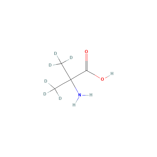 2-Methylalanine (CAS: 50348-93-1) - Chemical Structure and Molecular Formula 
