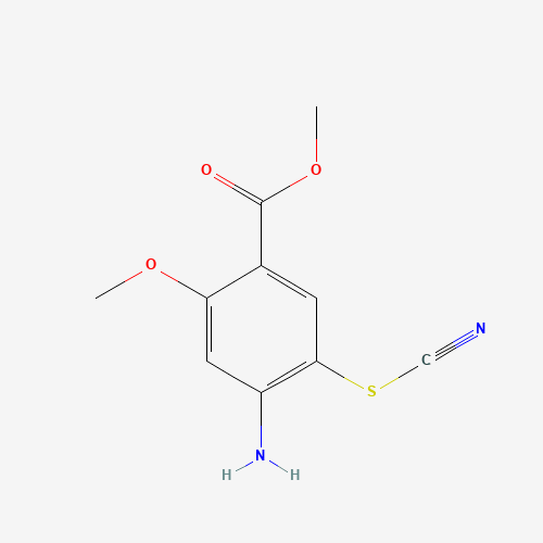 Methyl 4-amino-2-methoxy-5-thiocyanobenzoate (CAS: 59168-56-8) - Related Chemical Product
