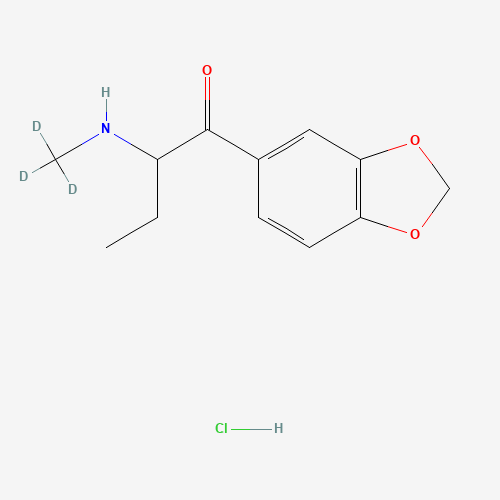 2-(Methylamino-d3)-3',4'-(methylenedioxy)butyrophenone (CAS: 1231710-63-6) - Related Chemical Product