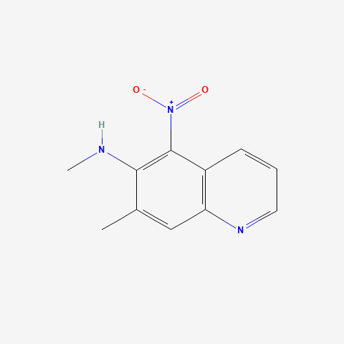 6-Methylamino-7-methyl-5-nitroquinoline (CAS: 83407-41-4) - Related Chemical Product