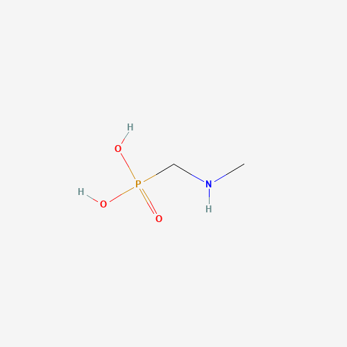 [(Methylamino)methyl] Phosphonic Acid (CAS: 35404-71-8) - Chemical Structure and Molecular Formula 