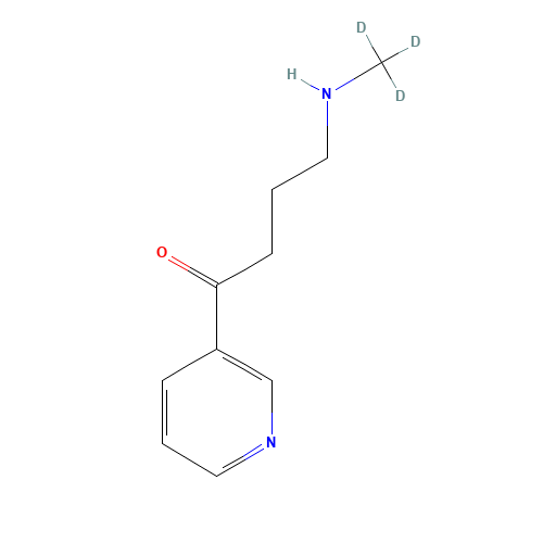 4-(Methyl-d3-amino)-1-(3-pyridyl)-1-butanone Dihydrochloride (CAS: 1189727-40-9) - Related Chemical Product