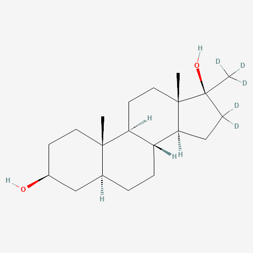 17-Methyl-5a-androstane-3b,17b-diol-d5 (CAS: 853904-65-1) - Related Chemical Product