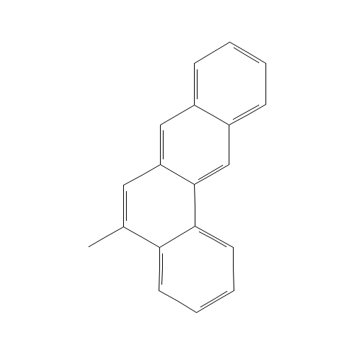 5-Methylbenz[a]anthracene (CAS: 2319-96-2) - Chemical Structure and Molecular Formula 