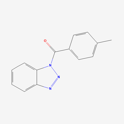 1-(4-Methylbenzoyl)-1H-benzotriazole (CAS: 59046-28-5) - Chemical Structure and Molecular Formula 