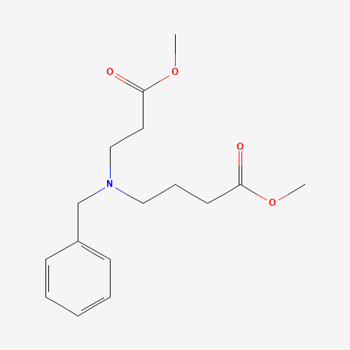 Methyl 4-[4-Benzyl-N-(2-methoxycarbonylethyl)]aminobutyrate (CAS: 109386-71-2) - Chemical Structure and Molecular Formula 
