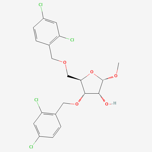 Methyl 3,5-Bis-O-(2,4-dichlorobenzyl)-a-D-ribofuranoside (CAS: 168427-35-8) - Related Chemical Product