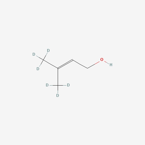 3-Methyl-2-buten-1-ol-d6 (d5 Major) (CAS: 53439-16-0) - Related Chemical Product