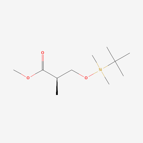 (2R)-Methyl 3-{[tert-Butyldimethylsilyl)oxy]}-2-methylpropionate (CAS: 105859-44-7) - Related Chemical Product