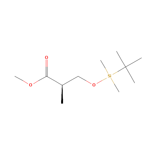 (2R)-Methyl 3-{[tert-Butyldimethylsilyl)oxy]}-2-methylpropionate (CAS: 105859-44-7) - Related Chemical Product
