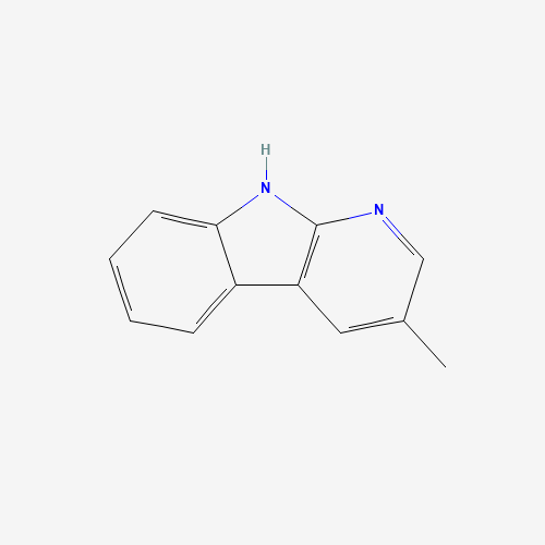 3-Methyl a-Carboline (CAS: 76162-60-2) - Chemical Structure and Molecular Formula 
