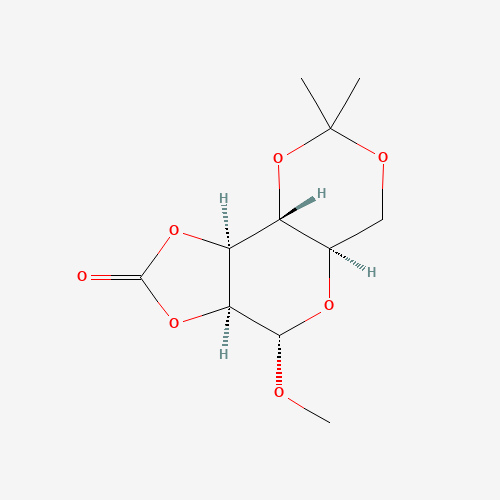 Methyl 2,3-O-Carbonyl-4,6-O-isopropylidene-a-D-mannopyranoside (CAS: 74948-73-5) - Related Chemical Product