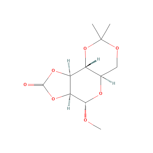 Methyl 2,3-O-Carbonyl-4,6-O-isopropylidene-a-D-mannopyranoside (CAS: 74948-73-5) - Related Chemical Product