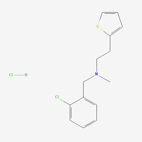 N-Methyl-N-[2-chlorobenzyl)]-2-thiopheneethanamine Hydrochloride (CAS: 1346604-98-5) - Related Chemical Product