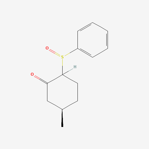 (5R)-5-Methyl-2-(phenylsulfinyl)cyclohexanone (CAS: 88154-77-2) - Related Chemical Product